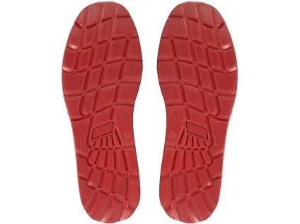 Obuv poltopánka CXS ISLAND SYROS O1 ESD, čierno - červená, veľ. 37