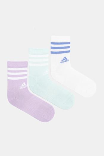 Ponožky adidas Essentials 3-pak biela farba, JW2766