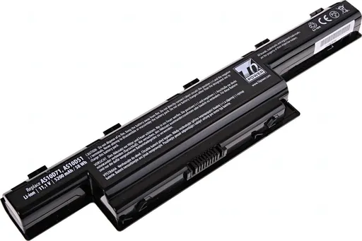 Batéria T6 Power Acer Aspire 4741, 5551, 5741, 5751, TravelMate 4750, 5740, 5200mAh, 58Wh, 6cell