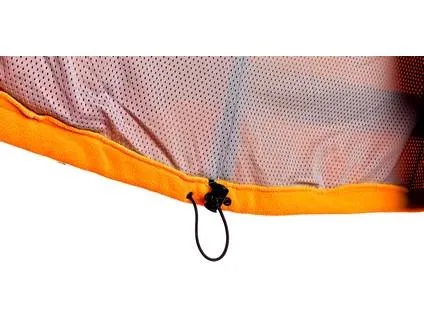 Bunda PRESTON, výstražná, oranžová, veľ. XL