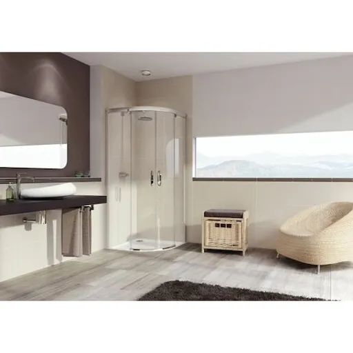 Huppe Aura elegance sprchový kút asymetrický 120x80 cm hüppe 402414.092.322