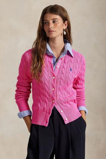 Sveter Polo Ralph Lauren ružová farba, ľahký, 211971868