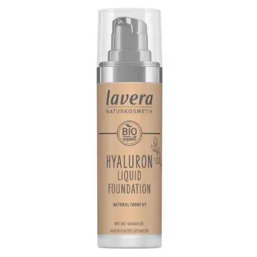 LAVERA Ľahký tekutý make-up s kyselinou hyalurónovou 01 Natural Ivory 30 ml
