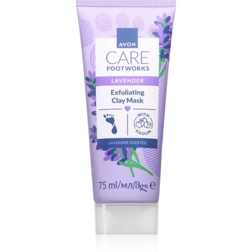 Avon Care Footworks exfoliačná maska na chodidlá 75 ml