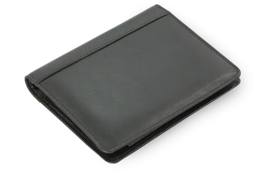 Čierny kožený vizitkár 514-0341-60