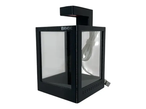 Terárium pre pavúky a hmyz TOWER čierna 120x120x150 mm