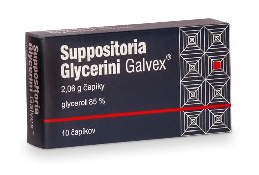 Suppositoria Glycerini Galvex sup.10 x 2,06 g