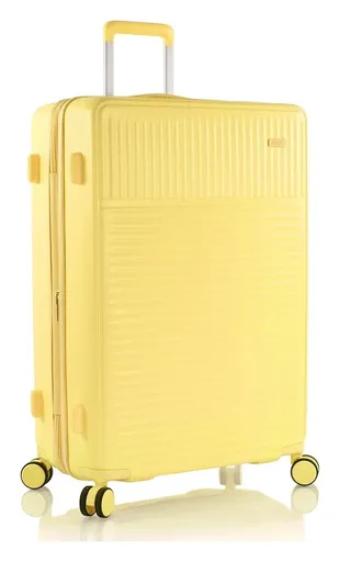 Veľký škrupinový kufor na kolieskach Heys Pastel L Yellow