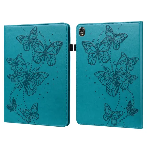 ART BUTTERFLIES Zaklápacie puzdro Lenovo Tab K10 modré