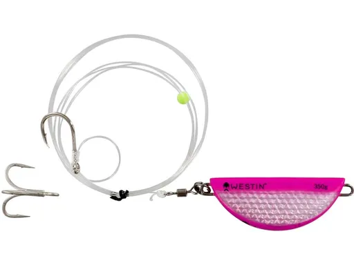 Westin náväzec sea rigs halibut anti twist rig pink flash - 350 g