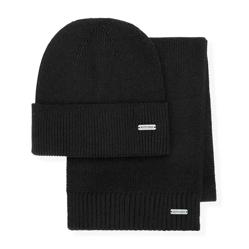 Pánsky zimný komplet – čiapka a šál 101-SF-009-1