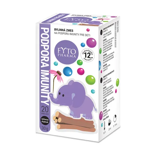 FYTO Pharma Bylinná zmes NA PODPORU IMUNITY pre deti, 20x1,5g