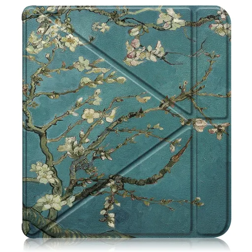 ART Zaklápacie puzdro pre Kobo Libra Colour APRICOT BLOSSOM