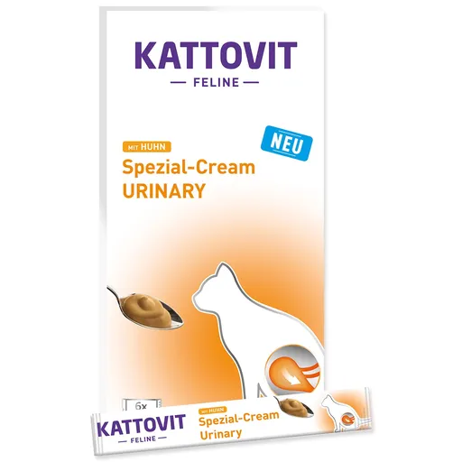 Kattovit Cestoviny Urinary Cream s kuracím mäsom 6 x 15 g
