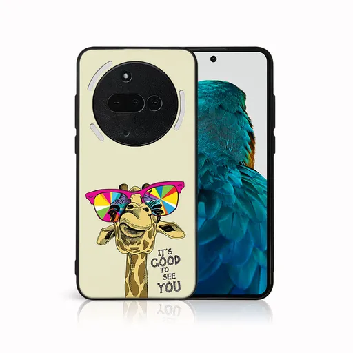 MY ART Ochranný kryt pre Nothing Phone (3a) GIRAFFE (180)