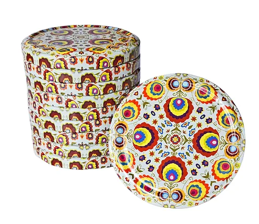 MAKRO - Viečka zaváracie TWIST 82 FOLK, balenie 10ks