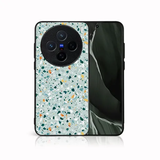 MY ART Ochranný kryt pre Vivo X200 5G BLUE TERRAZZO (164)