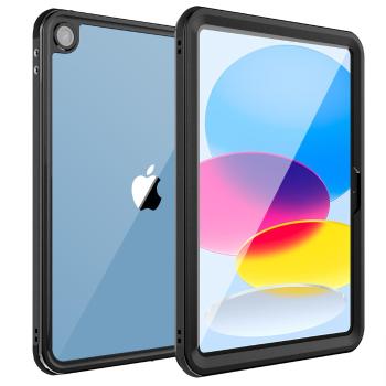 SOLID IP68 Obojstranný kryt pre Apple iPad 2025 / iPad 2022 čierny