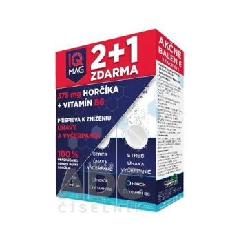 IQ MAG HORČÍK 375 mg + Vitamín B6