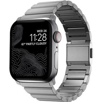 Nomad Titanium Band Silver Apple Watch 42/44/45/Ultra 49mm (NM1A4HSXT0)