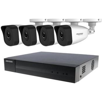 HIKVISION HiWatch KIT bullet/ 1x NVR HWN-2104MH-4P(C)/ 4x IP kamera HWI-B140H(C) (HWN-2104MH-4P(C)HWI-B140H(C))