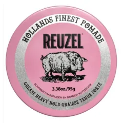 Reuzel Pink Grease Heavy Hold, pomáda na vlasy 95g