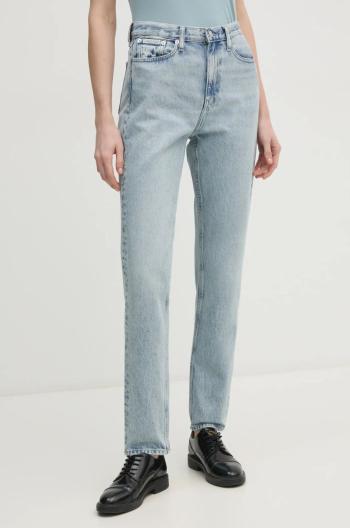 Rifle Calvin Klein Jeans dámske, vysoký pás, J20J224509