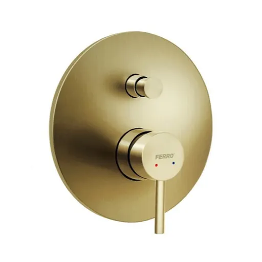 Novaservis Ferro Ciriculus sprchová batéria brúsené zlato BCK7PBG