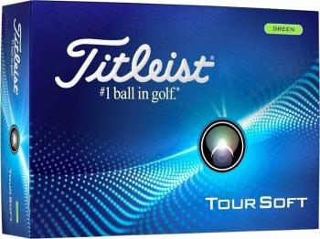 Titleist Tour Soft 2024 Green Golfové lopty