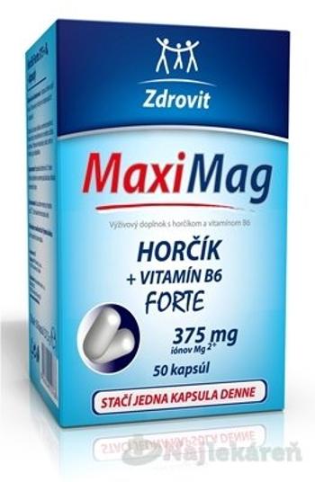 Zdrovit MaxiMag HORČÍK FORTE (375 mg) + VITAMÍN B6 50 kapsúl