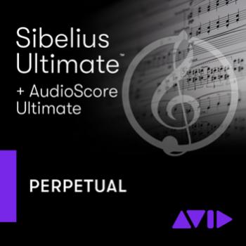 AVID Sibelius Ultimate Perpetual New License + AudioScore (Digitálny produkt)