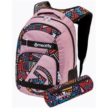 Meatfly EXILE Backpack, Old Rose/Dancing  Earth (8590202028541)