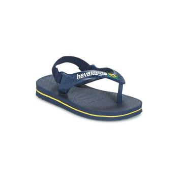 Havaianas  BABY BRASIL LOGO  Žabky Námornícka modrá