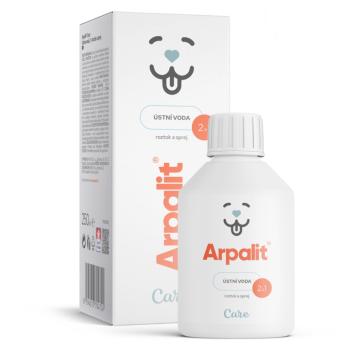 ARPALIT CARE Ústna voda 2v1 roztok a sprej pre psov a mačky 250 ml