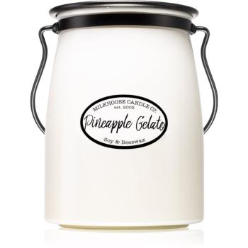 Milkhouse Candle Co. Creamery Pineapple Gelato vonná sviečka Butter Jar 624 g