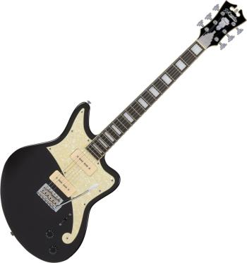 D'Angelico Premier Bedford Black Flake Elektrická gitara