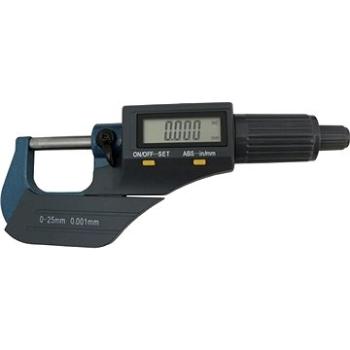 GEKO Mikrometer digitálny, 0 – 25 mm (G01487)