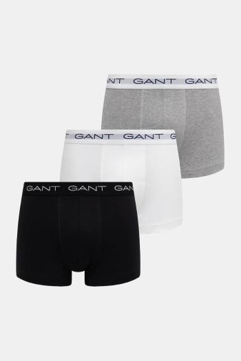 Boxerky Gant 3-pak šedá farba, 900023003