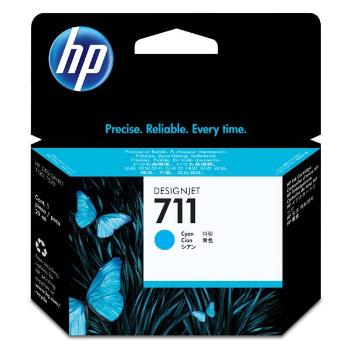 HP originál ink CZ130A, HP 711, cyan, 29ml, HP DesignJet T120, T520, azurová