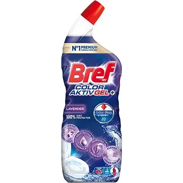 Bref Excellence Gel Color Aktiv+ WC čistič 100 % ochrana pred nečistotami 0,7 l (9000101311174)