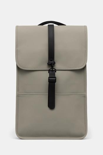 Ruksak Rains Backpack W3 zelená farba, veľký, jednofarebný, 13000