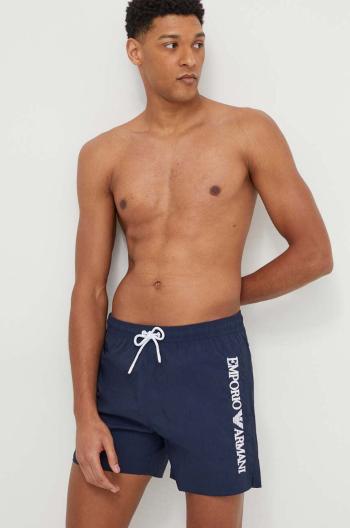 Plavkové šortky Emporio Armani Underwear tmavomodrá farba, 211740 4R422