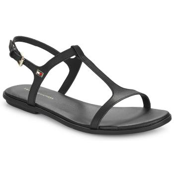 Tommy Hilfiger  TH FLAT SANDAL  Sandále Čierna