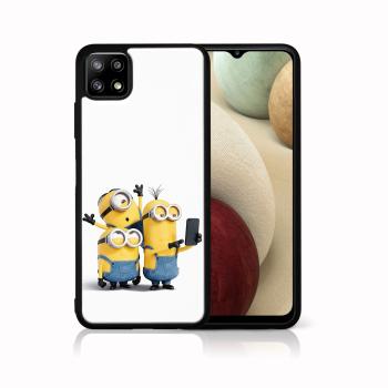 MY ART Silikónový kryt Samsung Galaxy A22 5G MINIONS SELFIE (022)