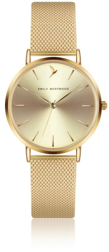 Emily Westwood Gold Sunray Mesh Watch EGH-3418