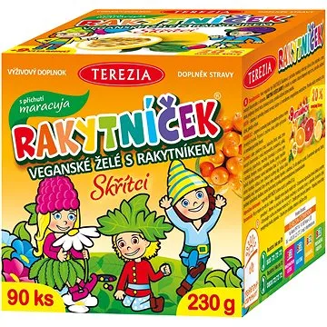 RAKYTNÍČEK vegánske želé MARACUJA 90 ks (3853422)