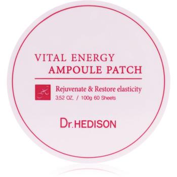 Dr. HEDISON Rejuvenate & Restore Elasticity hydrogélová maska na očné okolie proti starnutiu 60 ks