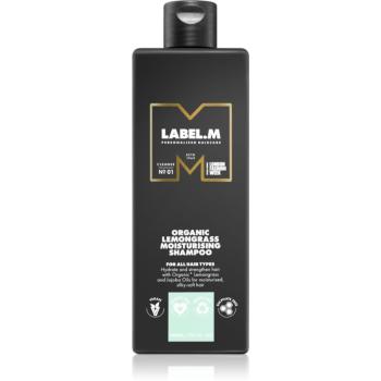 label.m Organic Lemongrass hydratačný šampón pre všetky typy vlasov 300 ml