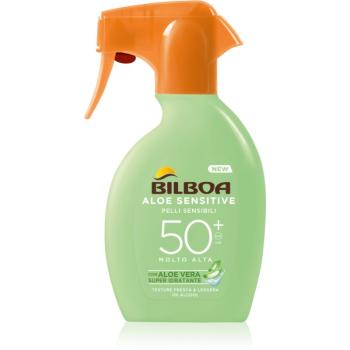 Bilboa Aloe Sensitive napozó spray SPF 50+ 250 ml