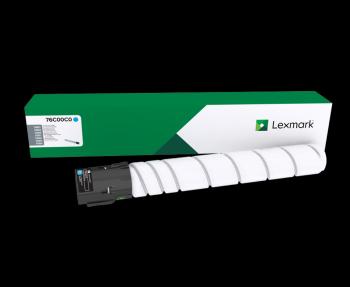 Lexmark 76C00C0 azúrový (cyan) originálny toner